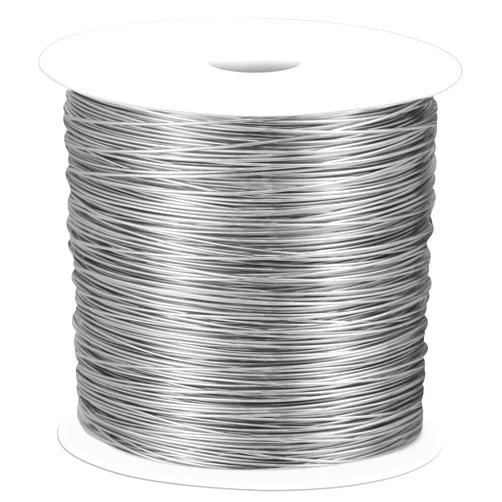 cridoz 26 Gauge Stainless Steel Wire for Jewelry Making, Bailing Wire Snare Wire Wrapping for Craft and Jewelry Making