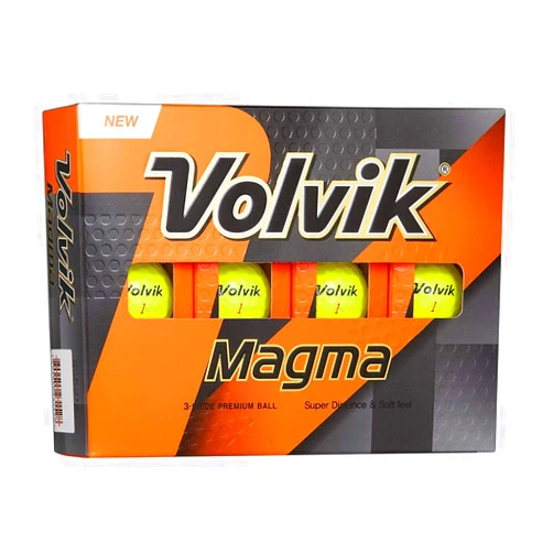 Volvik Magma Golf Balls - Yellow, Large