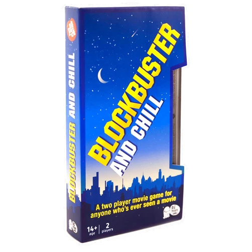 Big Potato Blockbuster and Chill: 2 Player Movie Board Game For Adults and Families