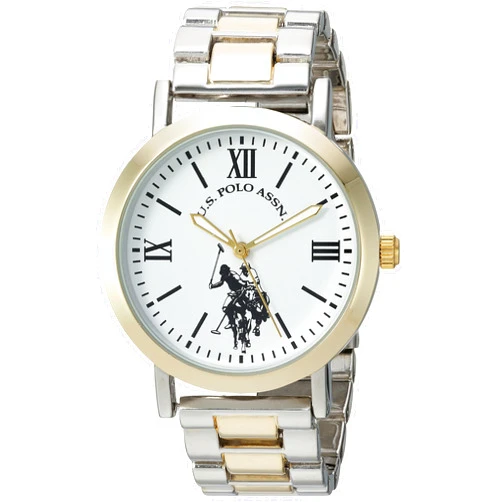 Accutime U.S. Polo Assn. Women's USC40261AZ Analog Display Analog Quartz Two Tone Watch