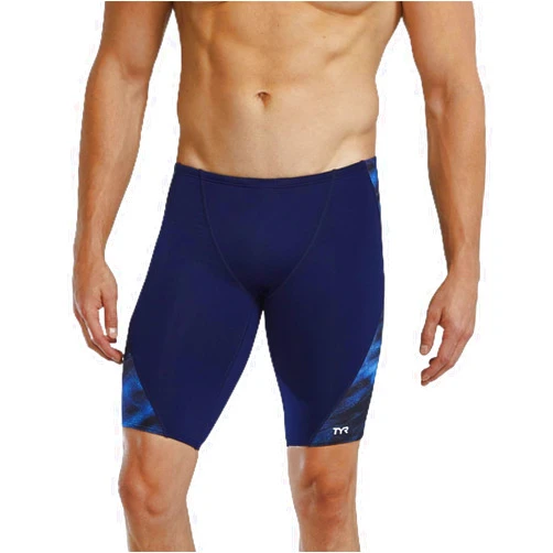 TYR Men's Durafast Elite Blade Splice Jammer Swimsuit