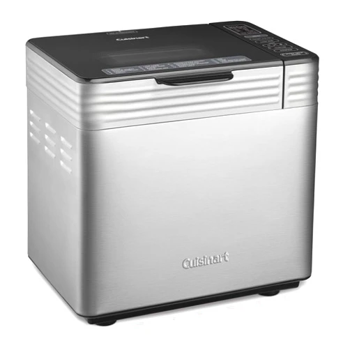 Cuisinart Convection Bread Maker Machine-16 Menu Options, 3 Loaf Sizes up to 2lbs, 3 Crust Colors-Includes Measuring Cup + Spoon & Kneading Hook, CBK-210, 12.25