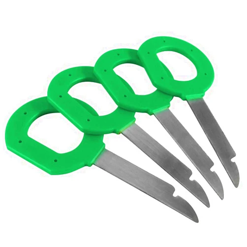 ATLIN Radio Removal Tool Set for Volkswagen, Audi, and Mercedes Vehicles - 4 Pack