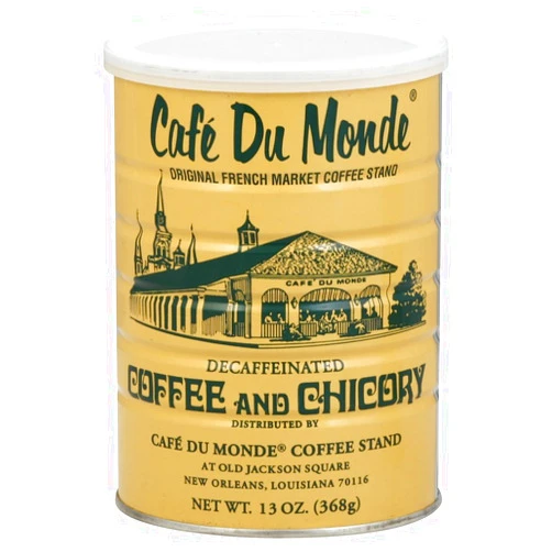 Cafe Du Monde Coffee and Chicory Decaffeinated, 13 Ounce