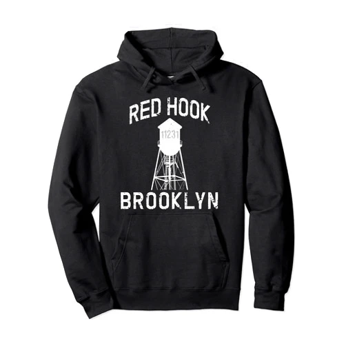 Flashcat Brooklyn NY Neighborhood Brooklynite Tees Red Hook 11231 Brooklynite Gift Brooklyn Water Tower Pullover Hoodie