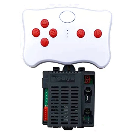 JIARUIXIN wellye RX43 (RX23) 12V Kids Powered Ride on car 2.4G Bluetooth Remote Control and Receiver Kit Controller Control Box Accessories for Children Electric Ride On Car Replacement Parts