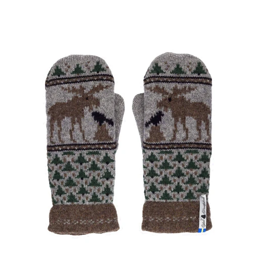 ÖJBRO VANTFABRIK Öjbro Swedish made 100% Merino Wool Soft Thick & Extremely Warm Mittens (as Featured by the Raynauds Assn)