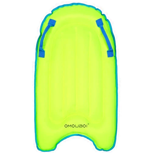 OMOUBOI Inflatable Bodyboards Lightweight Body Board Soft Bodyboard Portable Pool Floats Boards 30” Mini Surfboards Inflatable Wave Board for Water Sports, Beach, Surfing, Swimming