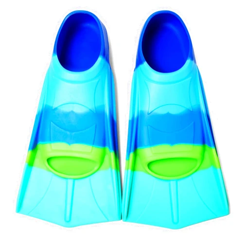 Foyinbet Kids Swim Fins,Short Kids Fins Youth Swimming Flippers for Lap Swimming Training for Children Girls Boys Beginners