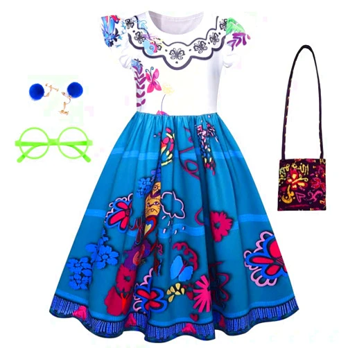 SZ-TONDA Tollder Magic Costume Dress - Kids Girls Role Cosplay Outfit clothes