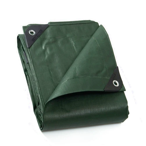GUARD SHIELD Heavy Duty Matte Green Tarp Waterproof 10x12 Feet Large UV Resistant Tarps Cover Outdoor 11mil