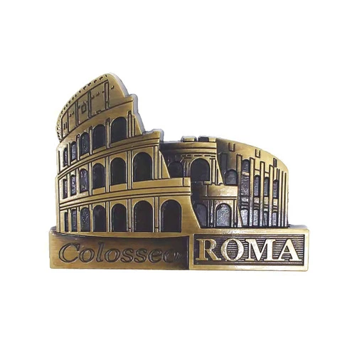 MUYU Magnet Rome Colosseum Italy Metal 3D Fridge Magnet,Home & Kitchen Decoration Magnetic Sticker Roma Colosseum Italy Refrigerator Magnet Travel Souvenir Gift Collection
