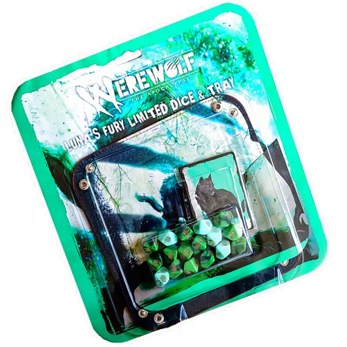 Renegade Game Studios Werewolf The Apocalypse 5th Edition Luna's Fury Limited Dice & Tray Accessory Pack