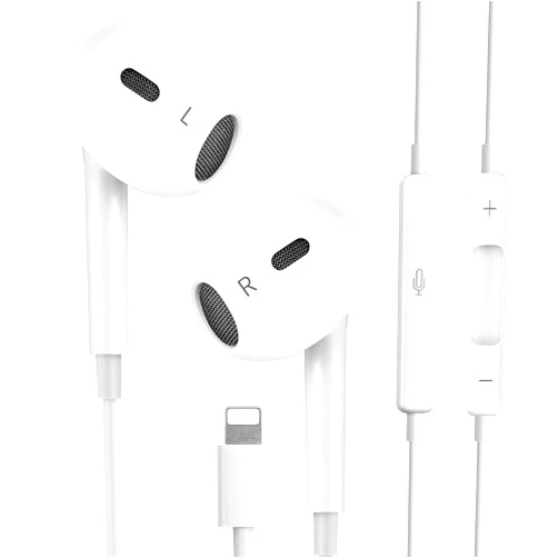 PNBLAECE Wired Headphones for iPhone Ear buds with Lightning Connector (Built-in Microphone & Volume Control) Earbuds Compatible for iPhone 14/14 Pro/14 Plus/13/12/11/XR/XS/X/8/7【Official Certified Earphones】
