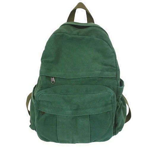 GAXOS Laptop Backpack for Women Travel Canvas Backpack for Women Vintage Green Aesthetic Backpack for School