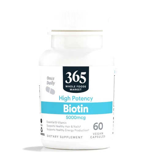 365 by Whole Foods Market, Biotin 5000MCG, 60 Count