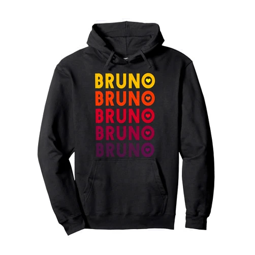 AK'Skeet Cute Bruno Lover Heart Hoodie shirt Man Women Pullover Hoodie