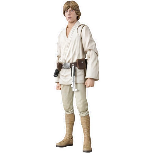 BANDAI S.H. Figuarts Star Wars: Episode IV A New Hope Luke Skywalker (A New Hope) (Resale Version), Approx. 5.9 inches (150 mm), ABS & PVC Pre-Painted Action Figure