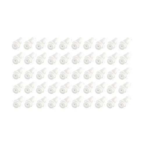 Tefen Plastic Fog Nozzle with Poly Filter Misting White 1/8