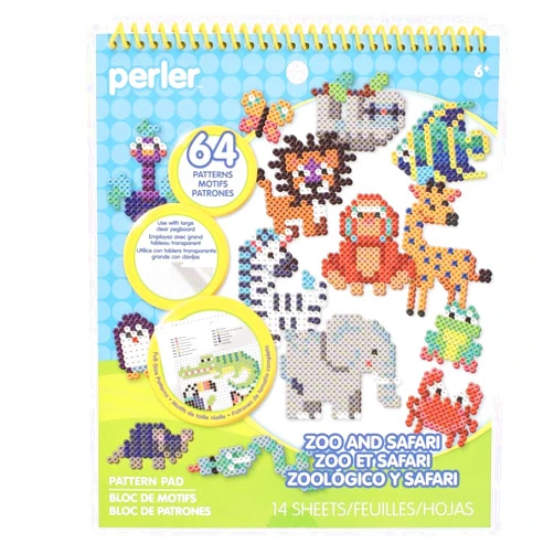 Perler Zoo and Safari Pattern Pad
