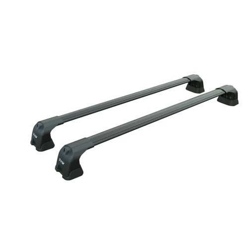Auto paw for Tesla Model S 2016-2021 Roof Rack Cross Bars Metal Bracket Fix Point Alu Black