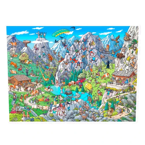 Heye Alpine Fun 1000 Piece Birgit Tanck Jigsaw Puzzle