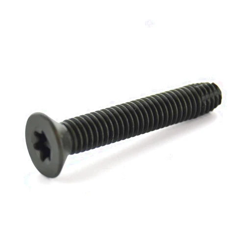 Newport Fasteners 5/16-18 x 1 1/4 Flat Head Floorboard Thread Cutting Screws (100 pcs) Type F, (Star - Six Lobe Drive), Black Phosphate Finish, Countersunk, T-40 Drive (Carton: 100pcs) Alloy Steel
