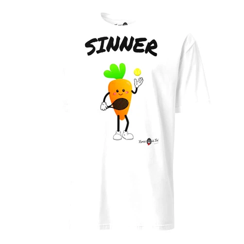 Shopsphère DISTRIBUTION Jannik Sinner T-Shirt | Tennis T-Shirt Jannik Sinner | Tennis Sinner T-Shirt