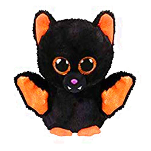 TY 36276 Echo BAT Beanie BOOS Halloween 19, Multicolored