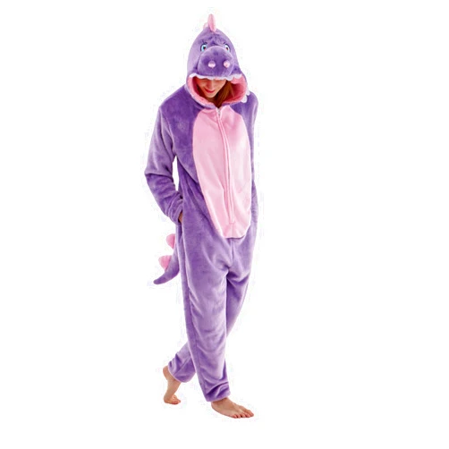JUOLOET Unisex Adult Onesie Pajamas Animal One Piece Snug Fit Halloween Costume Sleepwear Homewear