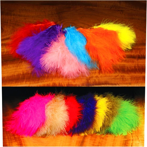Hareline Dubbin Hareline Extra Select Strung Marabou Chartreuse