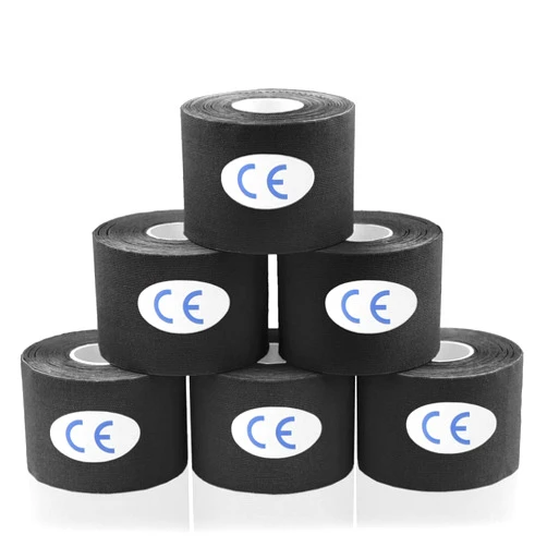 AUPCON Kinesiology Tape Elastic Kinesiology Therapeutic Athletic Tape Hypoallergenic Breathable Cotton Sports Muscle Tape Therapy Recovery Support for Knee Shoulder Ankle Elbow Shin Neck Splints