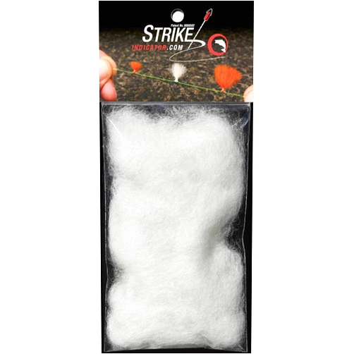 Strike Indicator.com New Zealand Strike Indicator Wool - Bulk - Stealthy White
