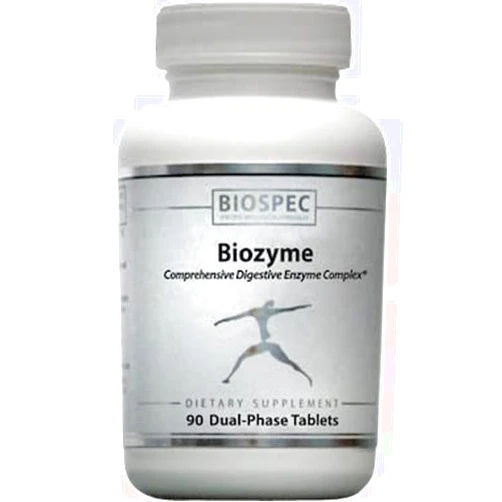 Grace nnvg BIOZYME: Complete High Potency Digestive Enzyme Complex- Dual Phase tablets release Betaine HCl, Pepsin, Bromelain and Papain in the stomach, and Pancreatin, Trypsin, Chymotrypsin and Ox Bile in the duodenal region for maximum effectiveness. 90 Dual Phase Tablets