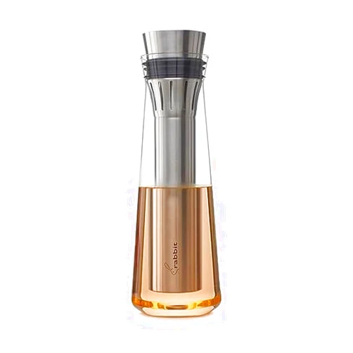 Rabbit Glass Wine Chilling Carafe Chills and Aerates Wine 750 ml capacity