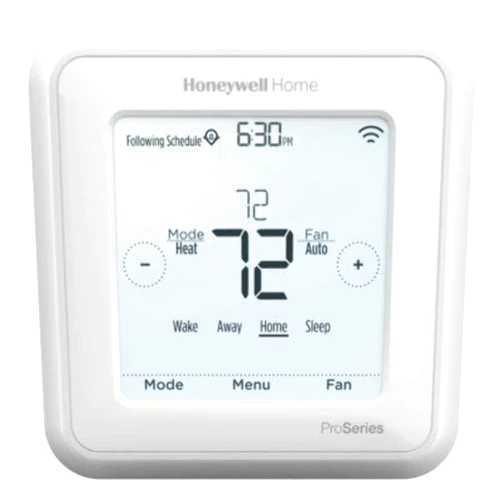 Honeywell TH6220WF2006/U Lyric T6 Pro Wi-Fi Programmable Thermostat with Stages Up to 2 Heat/1 Cool Heat Pump or 2 Heat/2 Cool Conventional