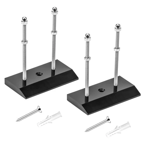 YHNTGB 2 Pack Skateboard Wall Mount with Installation Screws Skateboard Display Mount Skateboard Hanger for Safely Store and Display Your skis Snowboards Scooters longboards and More