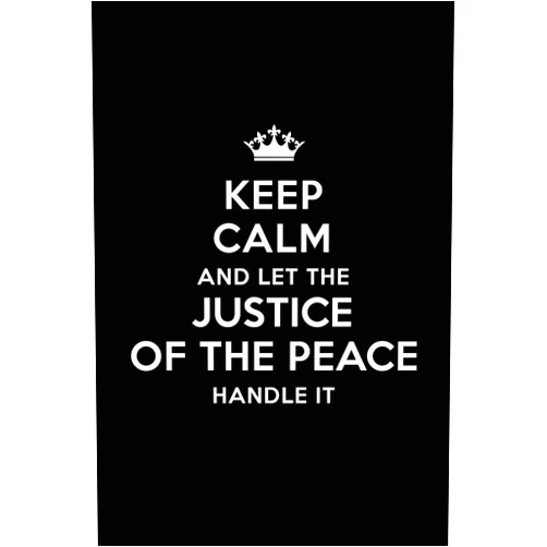 By Real Joy Publications (Author) Keep Calm and Let the Justice Of The Peace Handle It: Blank Lined Justice Of The Peace Journal Notebook Diary as a Perfect Birthday,Appreciation ... Gift for friends, coworkers and family.