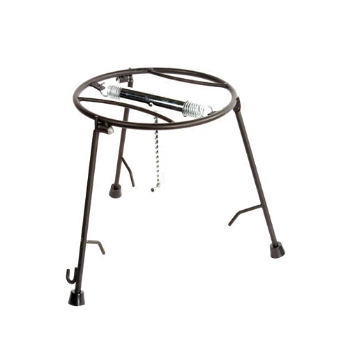 CampMaid Dutch Oven Lid Holder & Serving Stand - Durable Dutch Oven Table or Functional Lid Lifter - Lightweight & Portable Camping Table - Unique Camp Kitchen Equipment - Outdoor Cooking Essentials