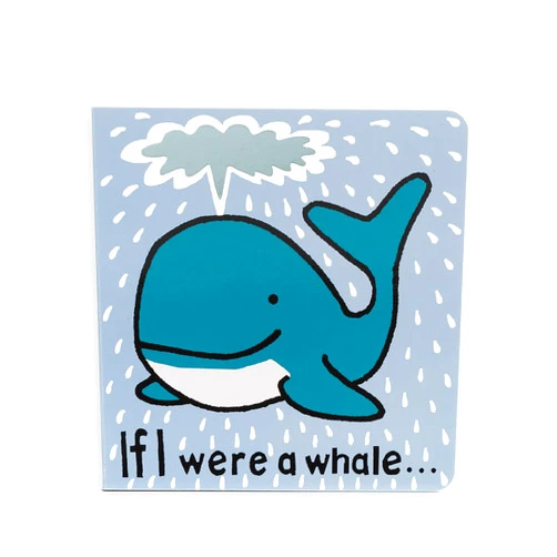Jellycat If I were a Whale: A Touch and Feel Board Book Children's Book - Baby Gift