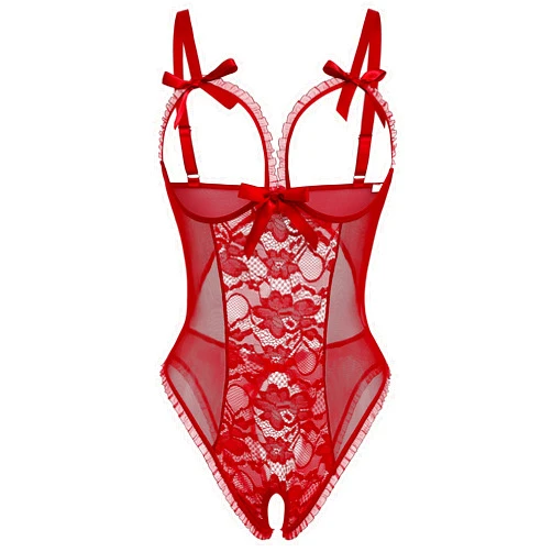 Avidlove Sexy Lingerie for Women One Piece Lace Babydoll Sleepwear Bodysuit
