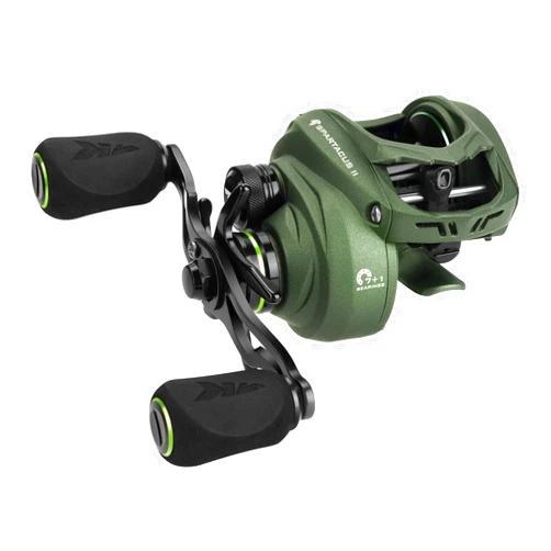 KastKing Spartacus II Baitcasting Fishing Reel, 6oz Ultralight Baitcaster Reel, Super Smooth with 17.6 LB Carbon Fiber Drag, 7.2:1 Gear Ratio, 39mm Palm Perfect Lower Profile Design