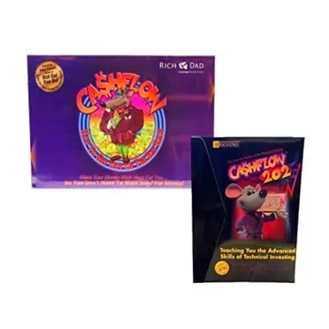 CashFlow 101 + CashFlow 202 Board Game by Cashflow