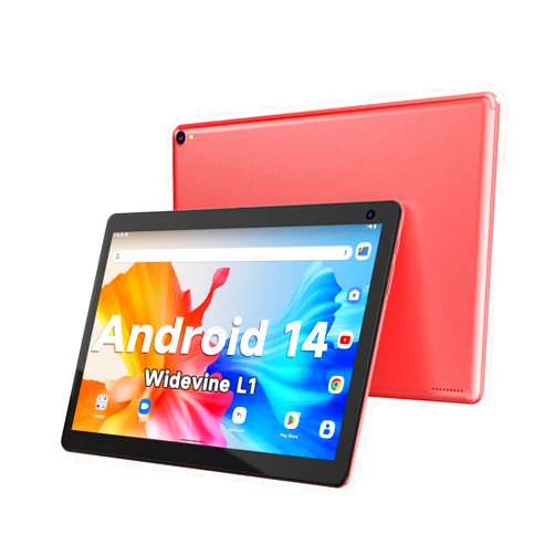 COOPERS Tablet 10 inch, Android 14 Tablet, 32GB ROM 1TB Expand Computer Tablets, Quad Core Processor 6000mAh Battery, 1280x800 IPS Touch Screen, 2+8MP Dual HD Camera, Bluetooth WiFi Tablet PC