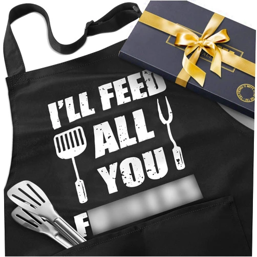JDNFYGX Gifts for Men Dad Husband - Funny Kitchen Gifts for Men, Birthday Christmas Gifts, Cooking Aprons Gifts for father