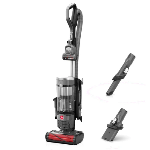Hoover WindTunnel Swivel Pet Bagless Upright Vacuum Cleaner forhome use on Carpet and Hard Floors, Corded Upright Vacuum Cleaner for Pet Hair, Lightweight Design, Swivel Steering