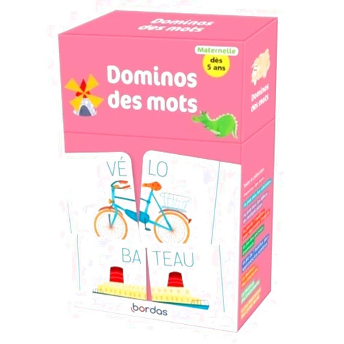 Collectif,Lili la Baleine Récré en boîte - Dominos des mots