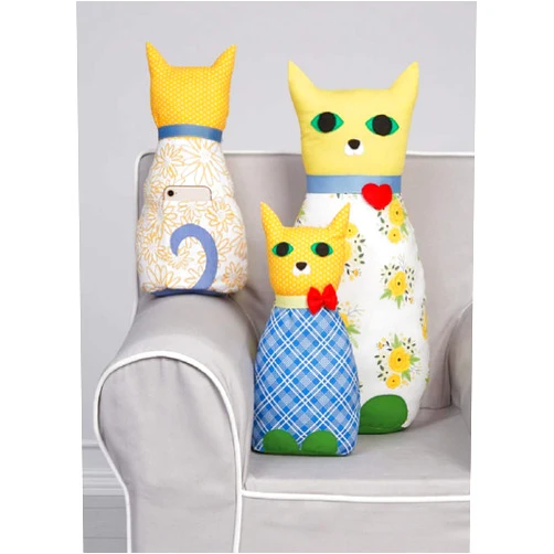 SewingPattern Kwik Sew K4310 Cat Pillows with Tech Pockets Sewing Pattern