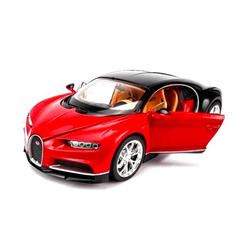 LUgez Scale Diecast Car 1:24 for Bugatti Chiron Scale Diecast Vehicles High Simulation Model Car Metal Finished Car Model Collectible Model Vehicle (Size : C)