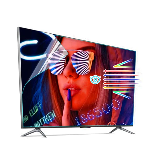 KIOP 40 Inch Anti-Glare Out Blue Light TV Screen Protector Film Blocking Radiation Shield UV Filter, New Upgrade Matte Frosted Surface,Protection Eyes,Relieve Eye Strain,40